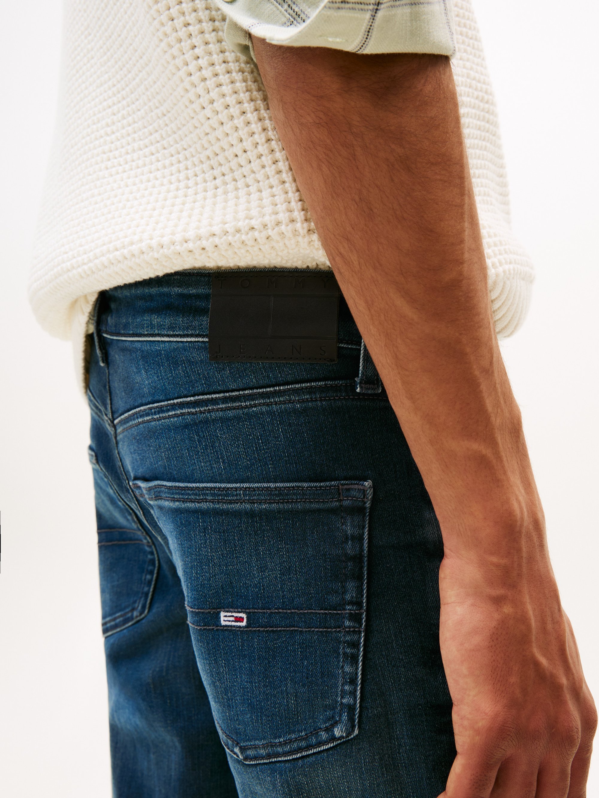 Tommy Jeans SCANTON SLIM - Jean coupe slim - denim foncé