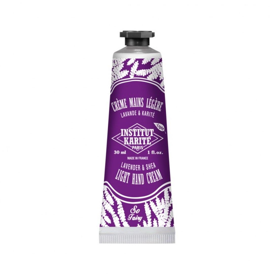 Cremă de mâini cu extract de shea ușoară Institut Karite So Fairy