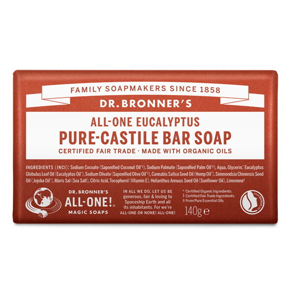 Dr. Bronner Organické eukalyptové mýdlo - 140 g