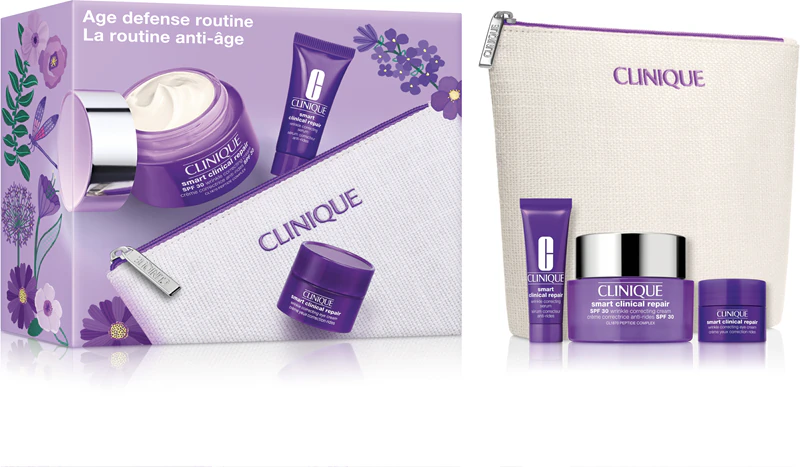 Kit Mini Clinique Age Defense para Rotina de Presente