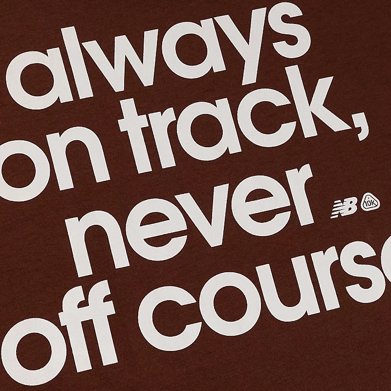 Heren T-shirt MADE in USA Track - RICH OAK