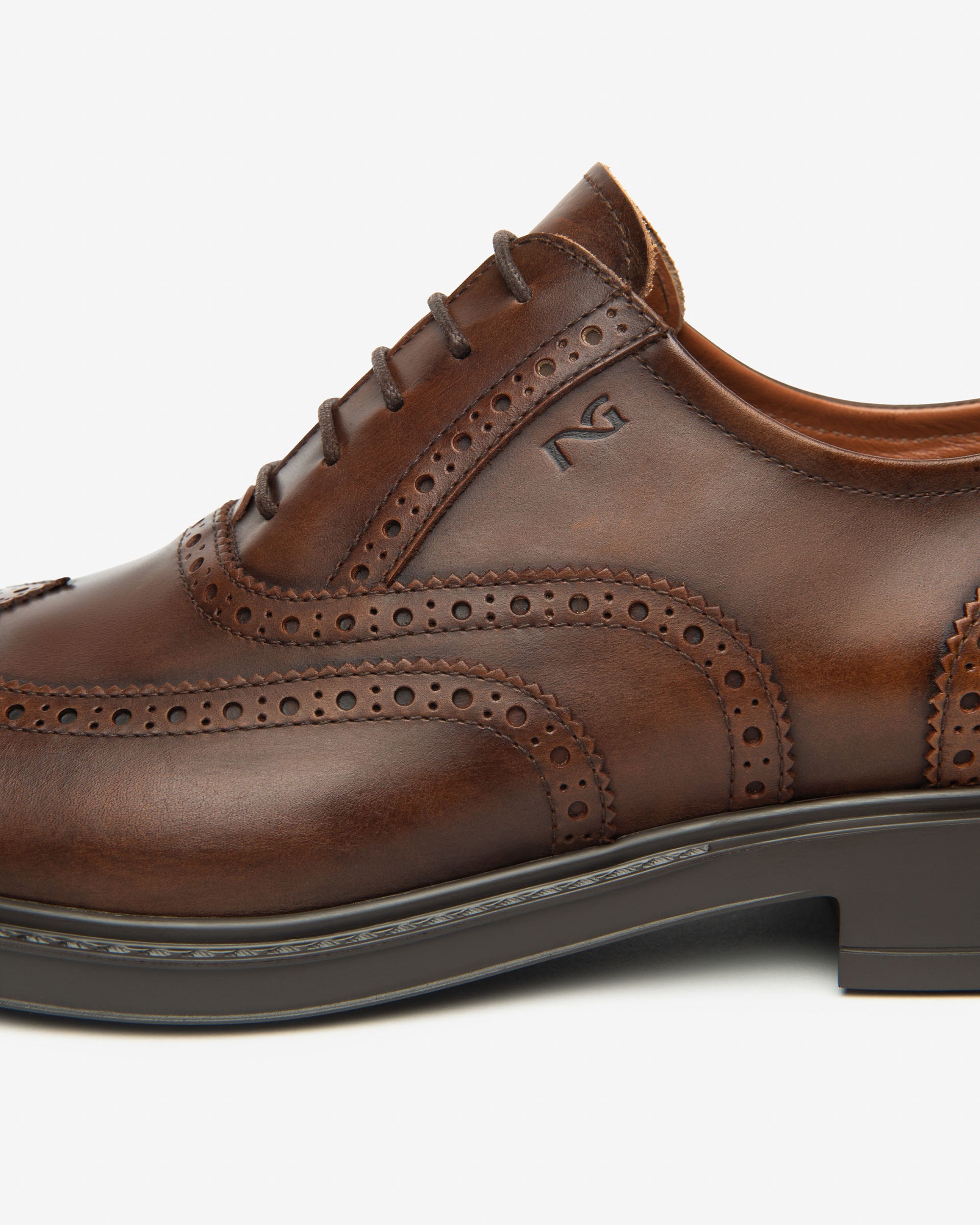 Herren-Schnürschuhe aus Leder