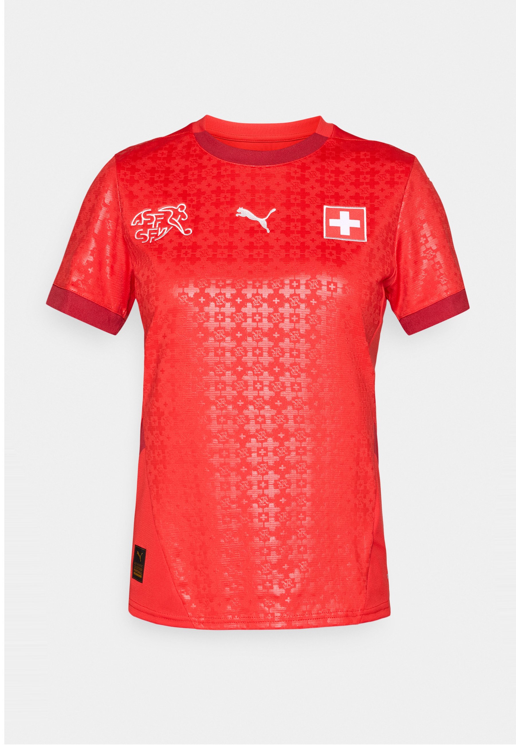Puma SWITZERLAND SFV HOME JERSEY REPLICA W - Maglia della nazionale - rosso/cremisi scuro