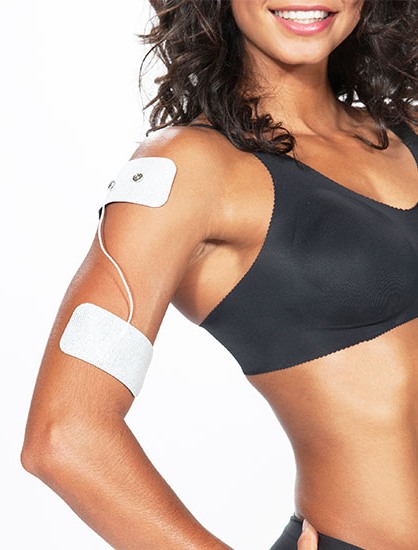  bundna självhäftande elektroder 100x50 mm med gel Sport-electric