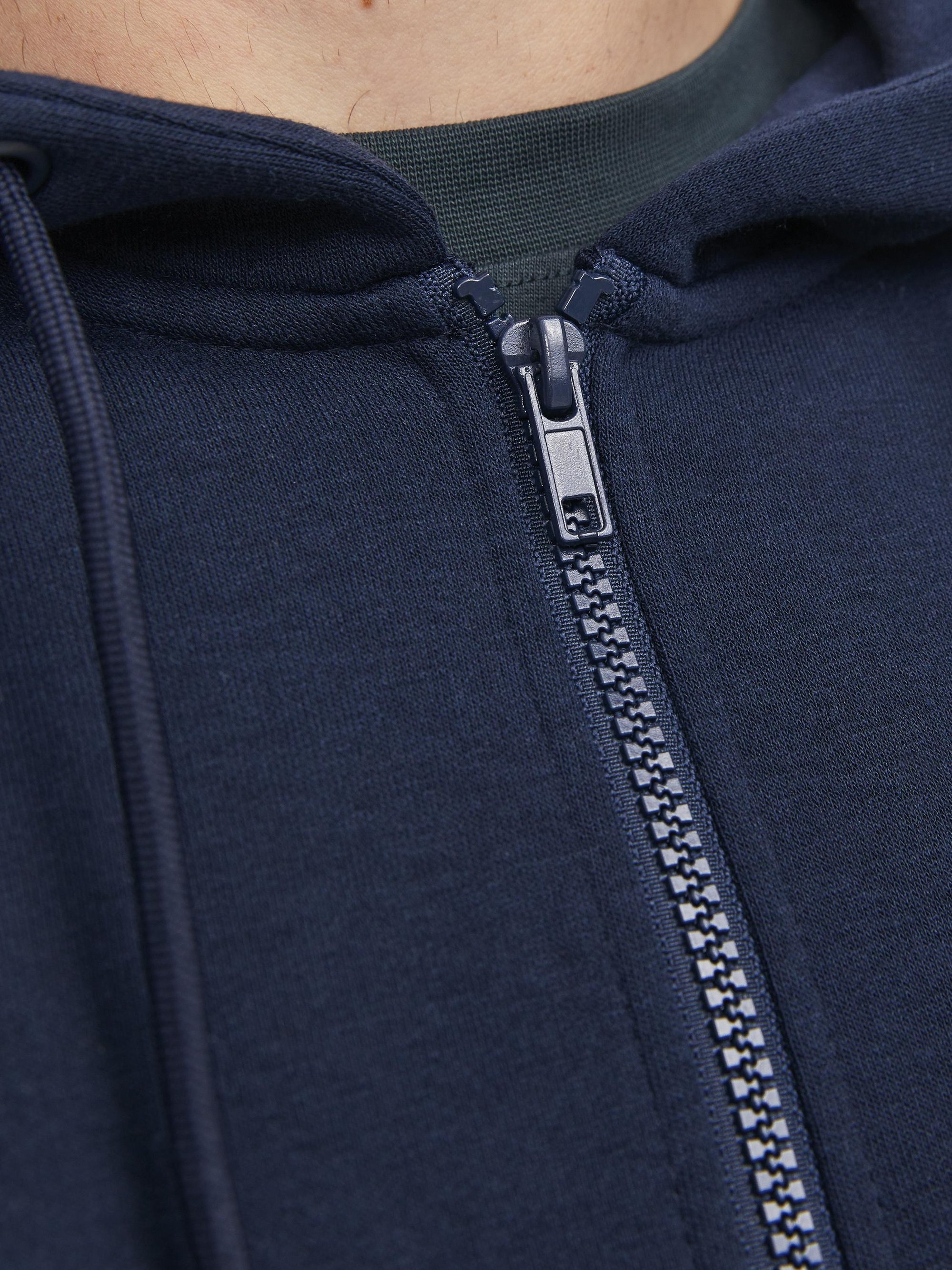 Jack & Jones JJEBRADLEY PLUS - Sweatshirt met rits - marineblauwe blazer