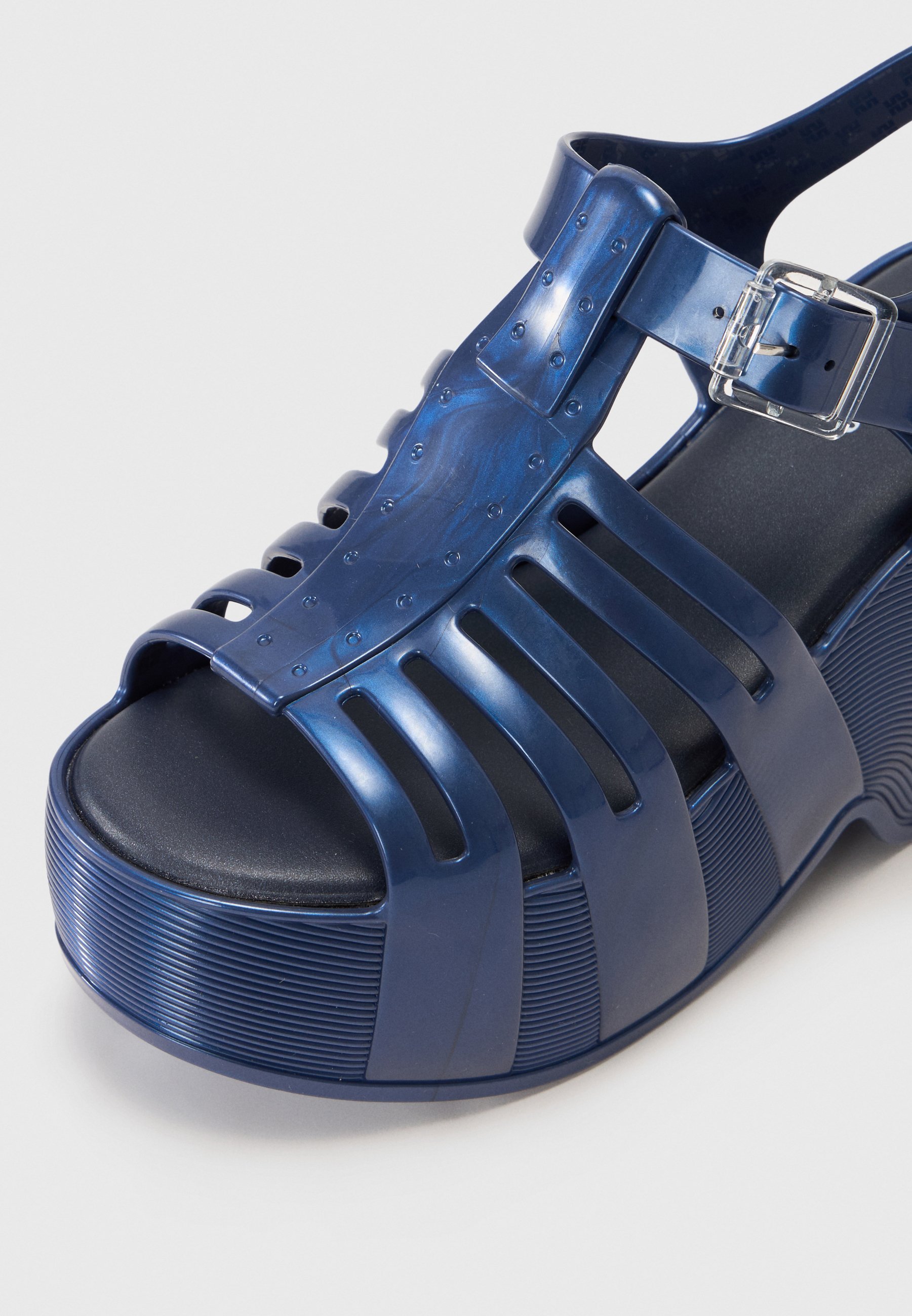 Melissa STATION 79 II - Sandales compensées - bleu perle