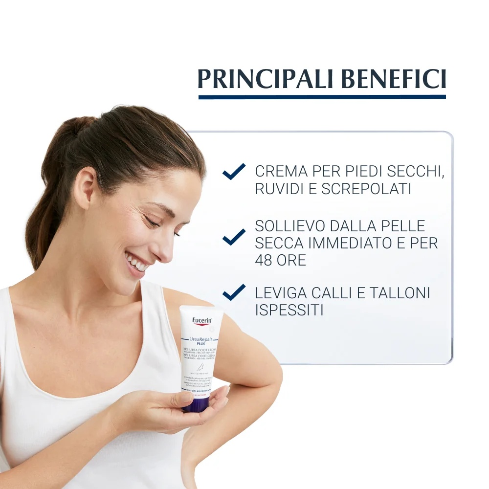 EUCERIN Eucerin Urea Repair Plus 10% 100 ml Regenerierende Fußcreme