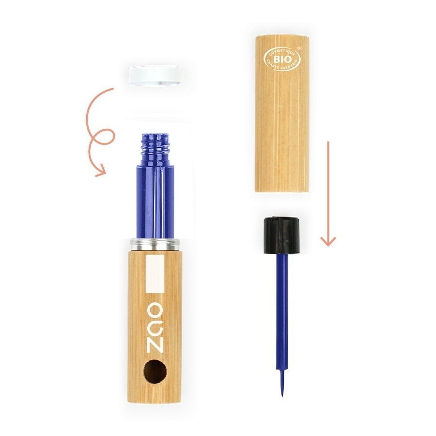 Štetec na očné linky z bambusu ZAO Eyeliner - 4,5 g