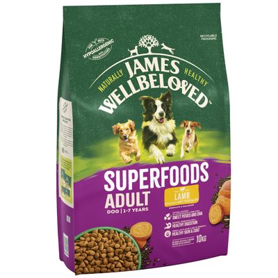 James Wellbeloved Adult Superfoods – Lamm mit Kartoffeln und Chia
