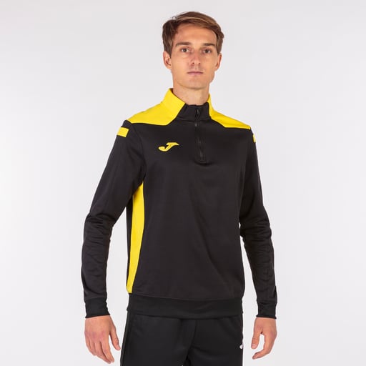 Sudadera Joma Championship Vi Negro Amarillo