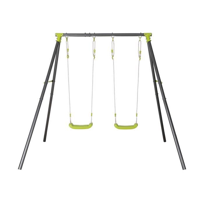 Portique balançoire double métal BISE