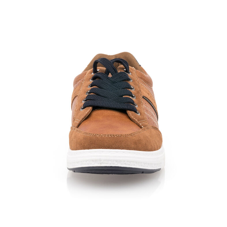 Zapatillas deportivas para hombre color marrón