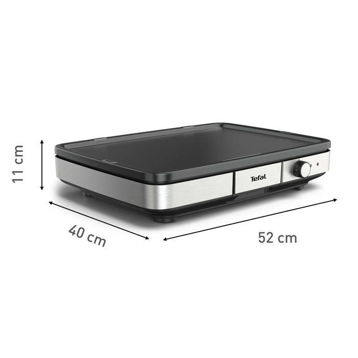 TEFAL CB690D12 PLANCHA ELECTRIQUE Maxi Plancha XXL Grande Capacité
