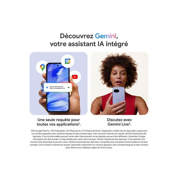 Smartphone Google Pixel 9a 6.3