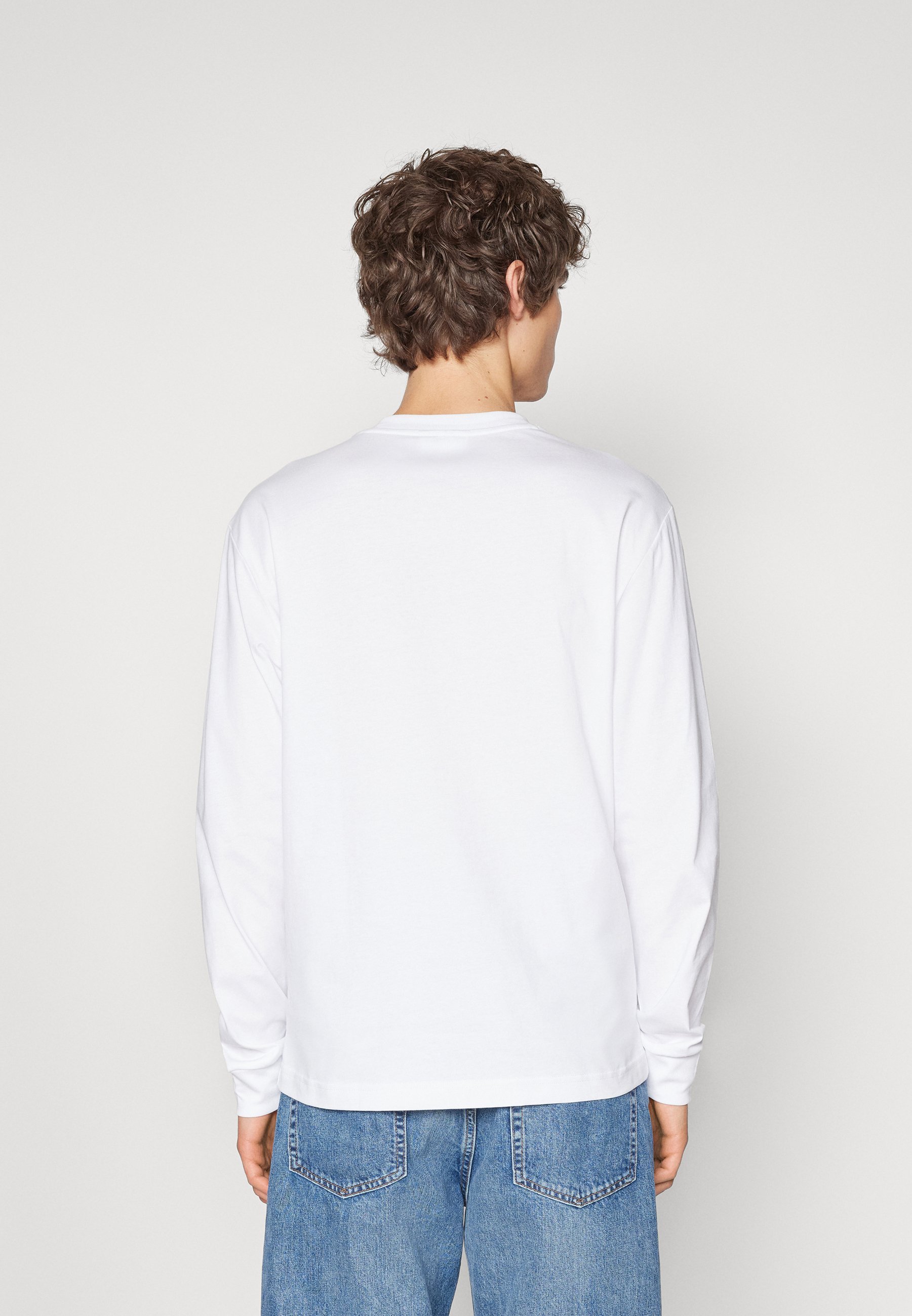 Maglia a maniche lunghe Lacoste - bianca