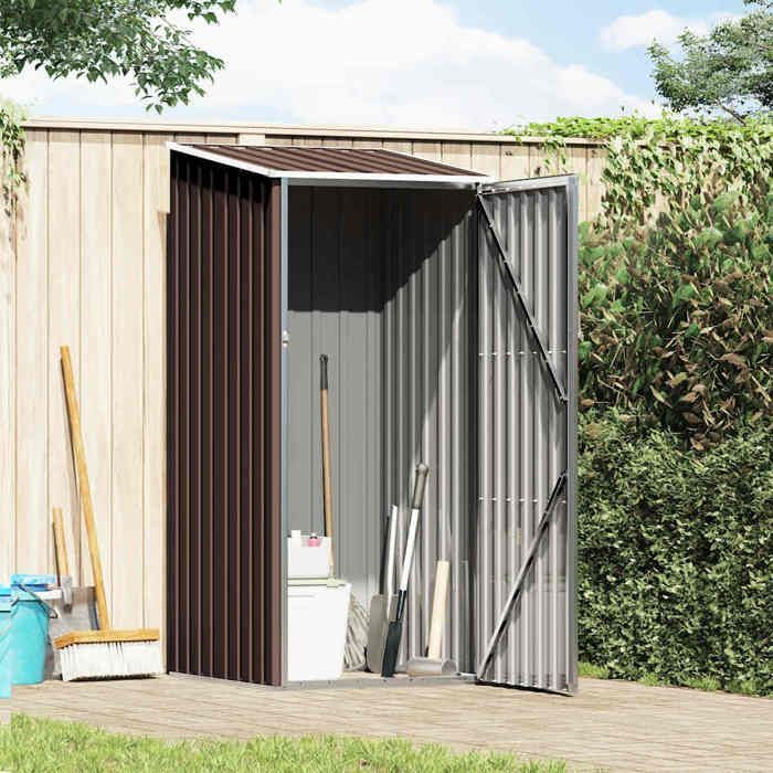 vidaXL Abri de Jardin Hangar de Stockage d'Outils Cabane de Jardin Abri de Rangement Cabane à Outils Extérieur Marrron 46292