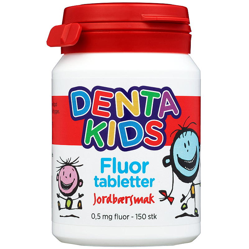 Fluortabletter Dentakids 150 stk.