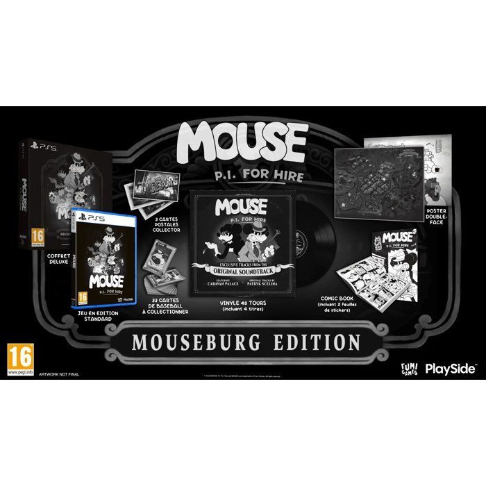 Mouse PI for Hire Mouseburg Edition - PS5 Game