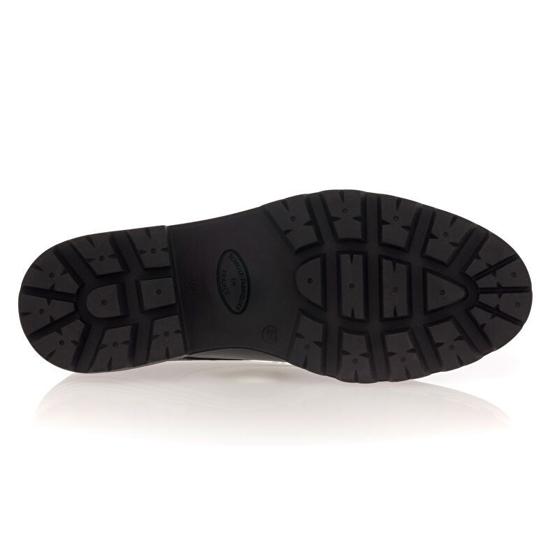 Zwarte veterschoenen voor dames / Derbyschoenen