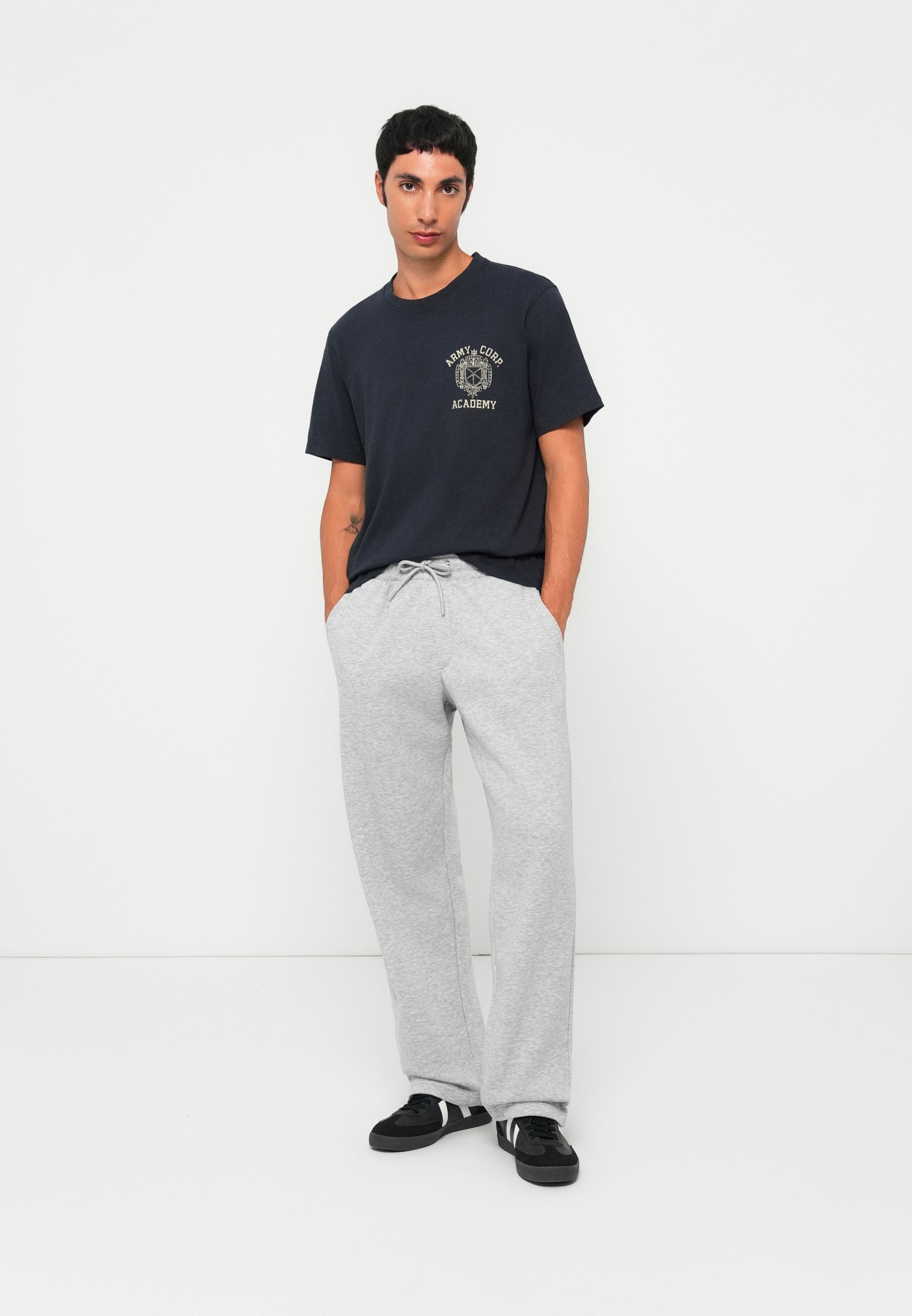 Pantalon de survêtement Jack & Jones JPSTBILL BRADLEY - gris clair chiné