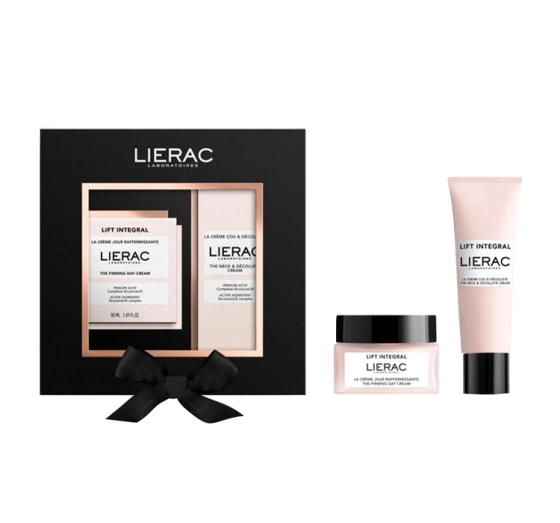 Lierac Lift Integral zestaw kosmetyków do pielęgnacji twarzy krem na dzień 50 ml   krem do szyi i dekoltu 50 ml