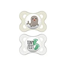 MAM Original 2-6 Monate Doppelte neutrale Silikon-Babyaccessoires