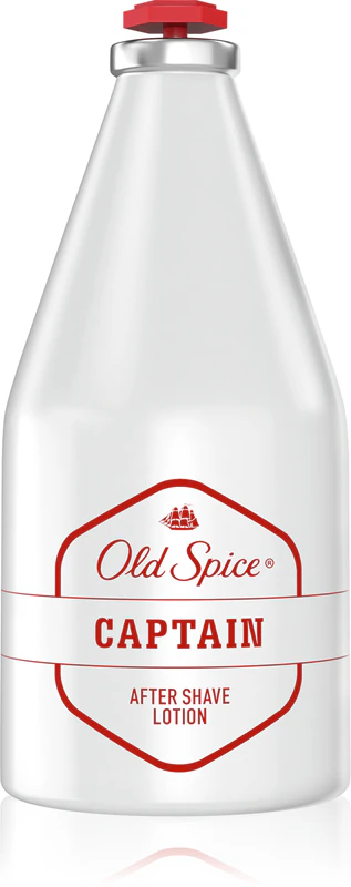 Old Spice Captain After Shave Lotion is een goede verzorging