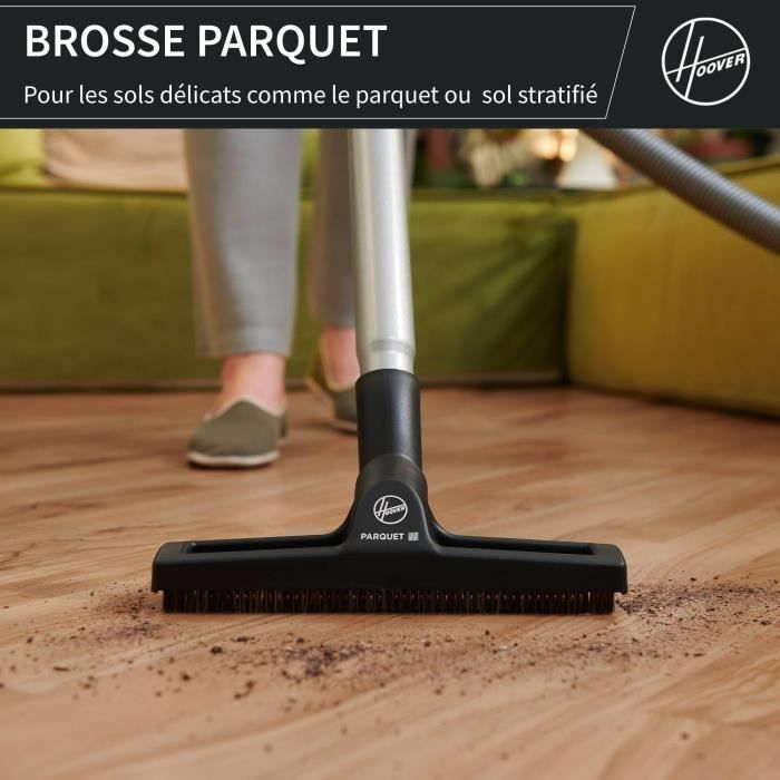 Bagless canister vacuum cleaner - HOOVER - HP110HM - 700 W - 78 dBA - 2 L - Blue