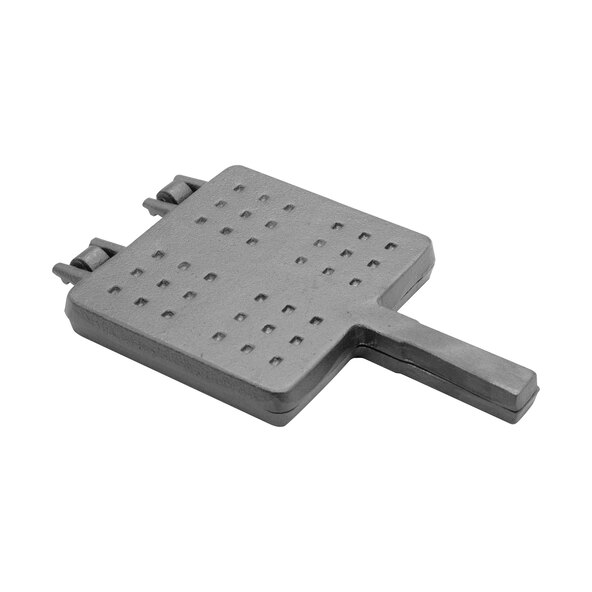 Ferro fundido para waffles, quadrado