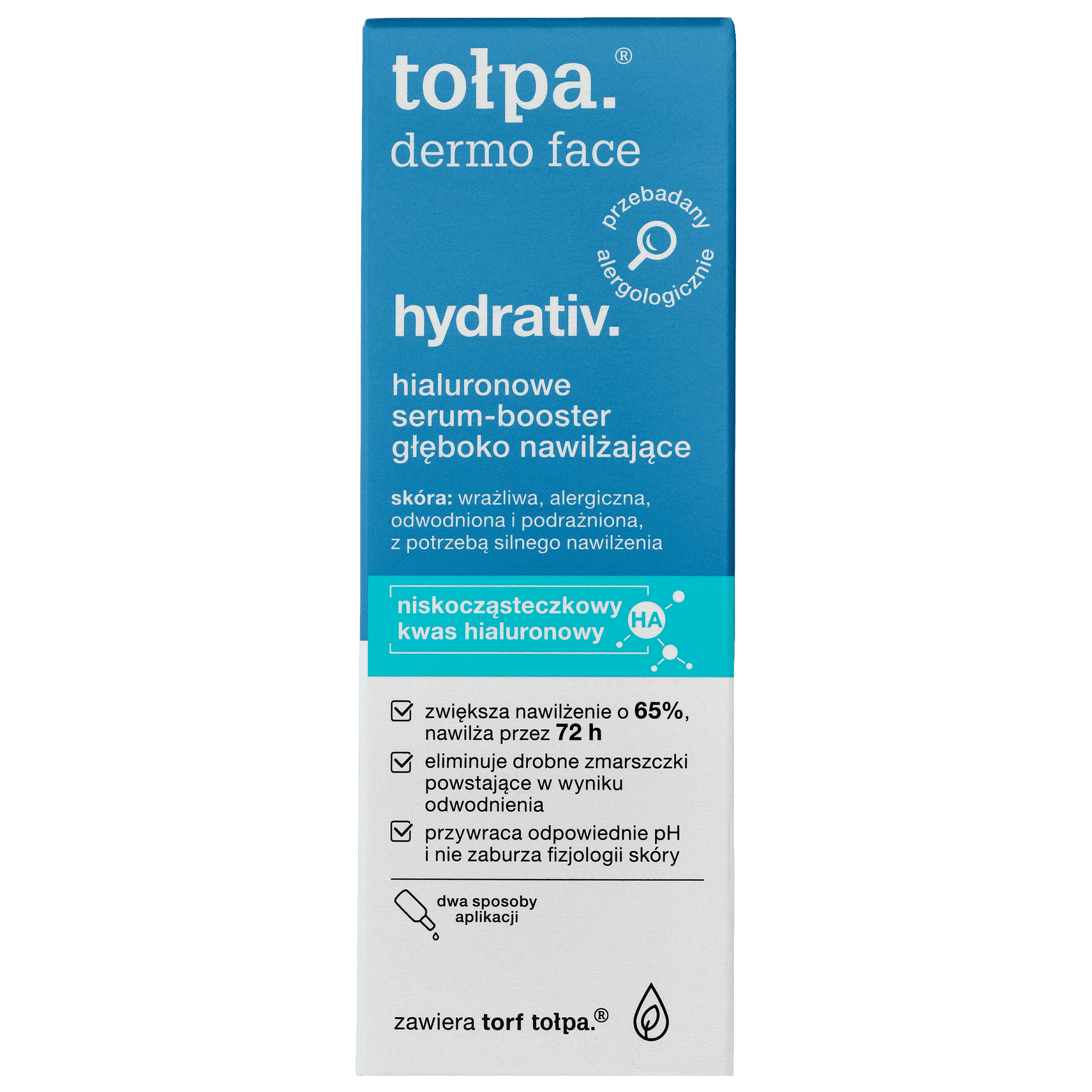 Tołpa eye cream-gel with moisturizing and relaxing effect 10ml Dermo Face Hydrativ