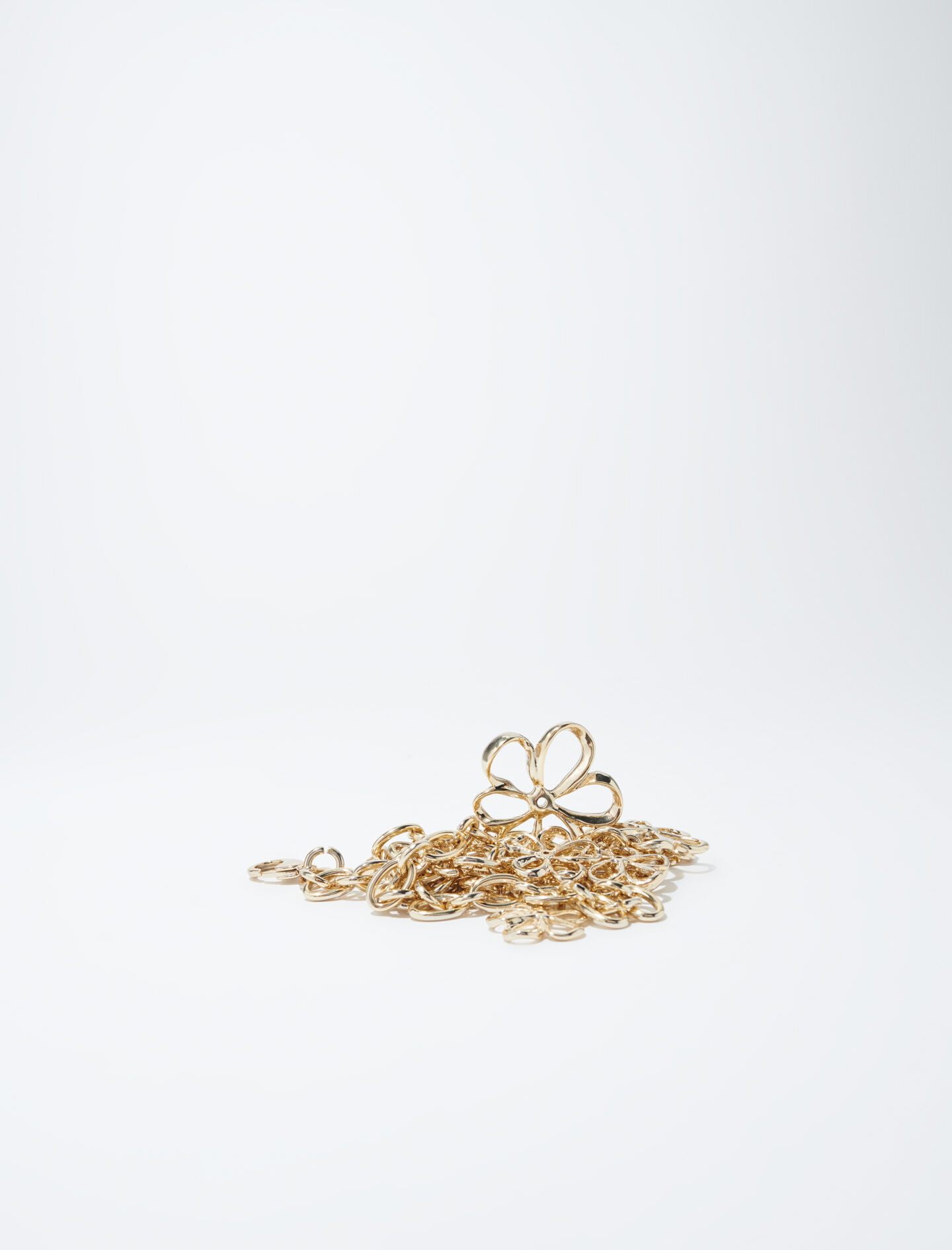 Kettingriem met bloemen - of