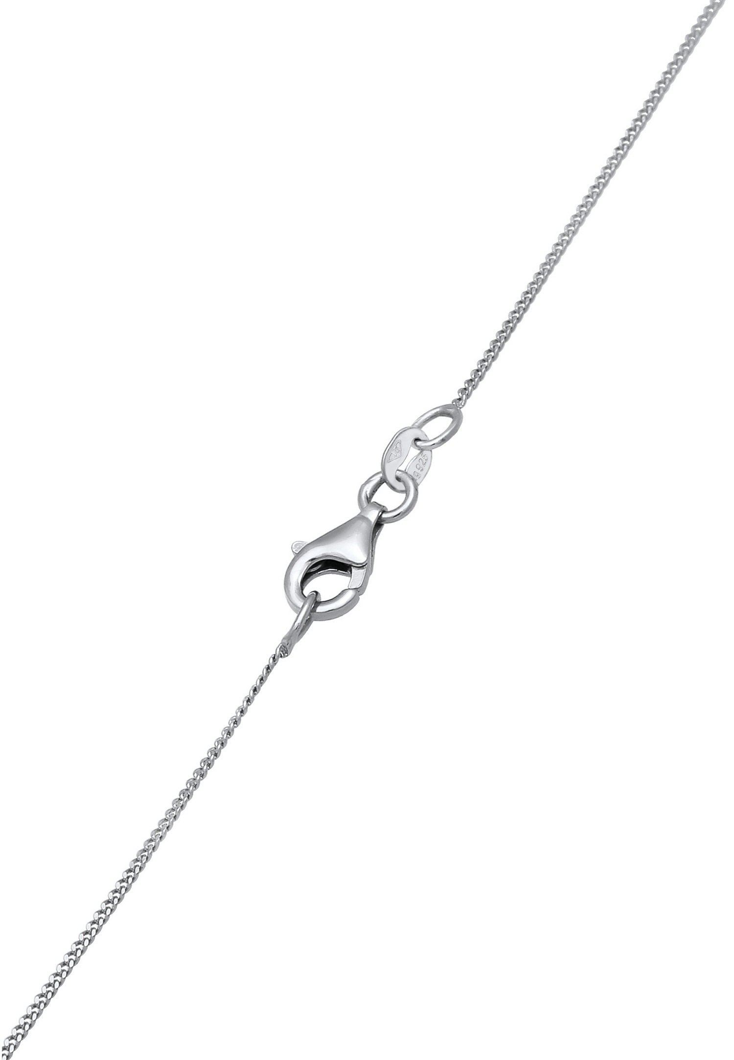 Nenalina Nenalina Ensemble de Bijoux Collier Boucles d'oreilles Femmes Chaîne blindée Perles synthétiques Argent Sterling 925 Mode de soirée 45cm