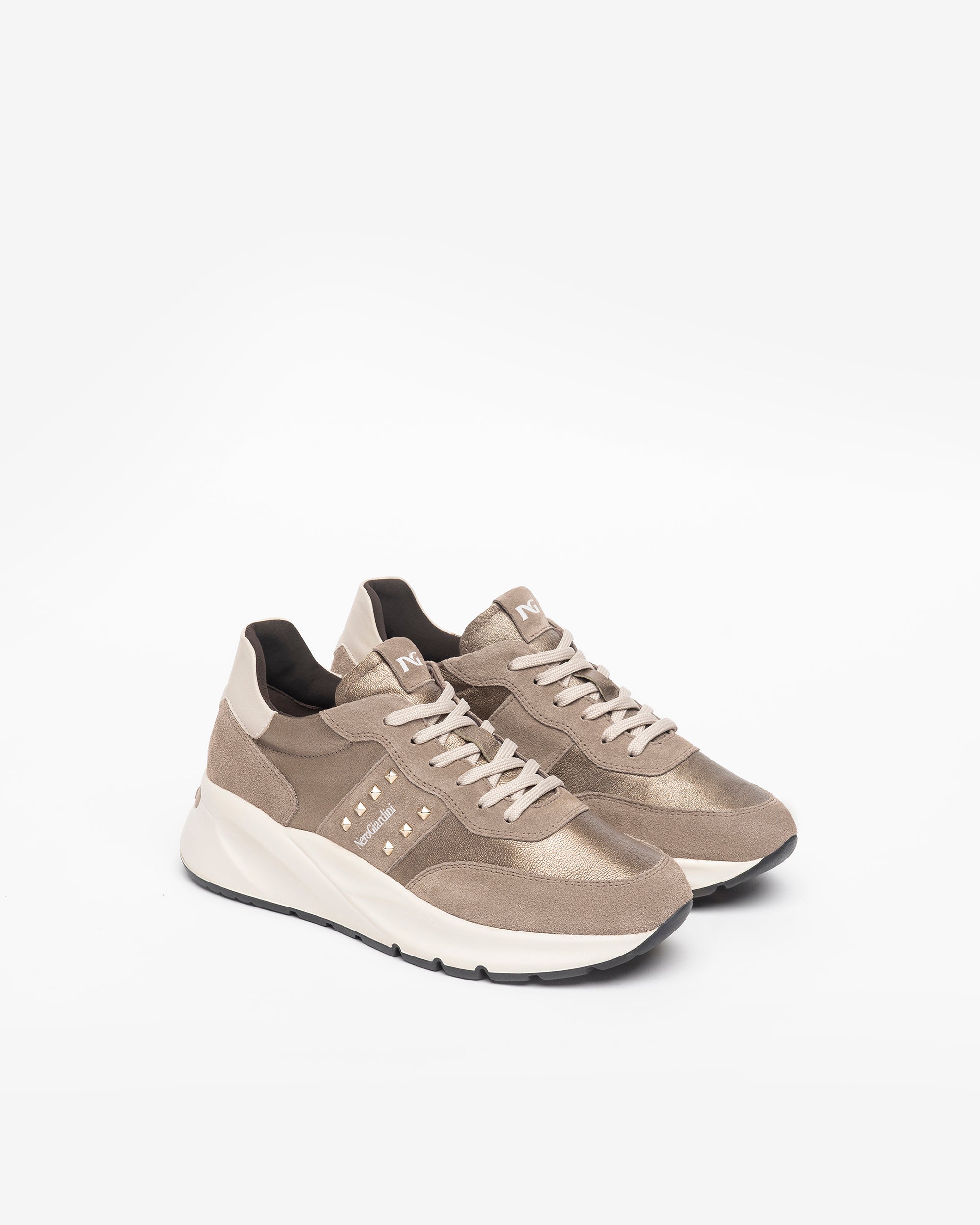 Sneakers Donna in Pelle e Camoscio