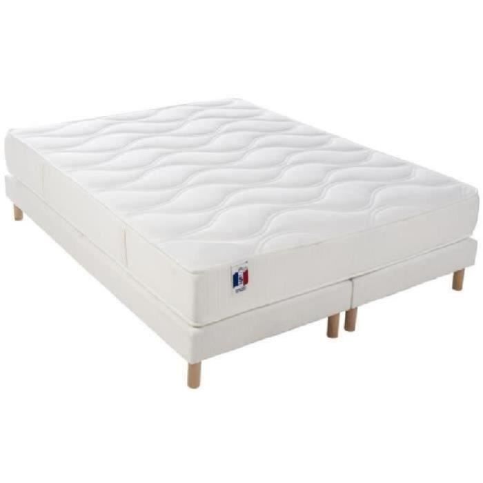 Comfort Design mattress and bed base set 140 x 190 cm - Latex - Firm