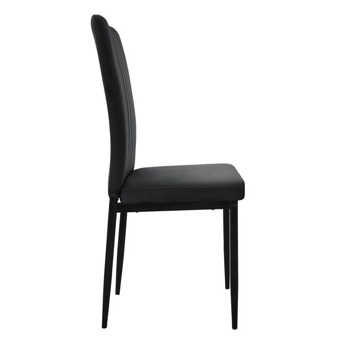 ML-Design - Juego de 4 sillas de comedor de terciopelo gris, respaldo ergonómico, asiento acolchado, ideales para sala de estar o cocina.