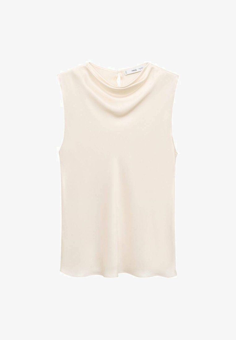 Mango Bluse – cremeweiß