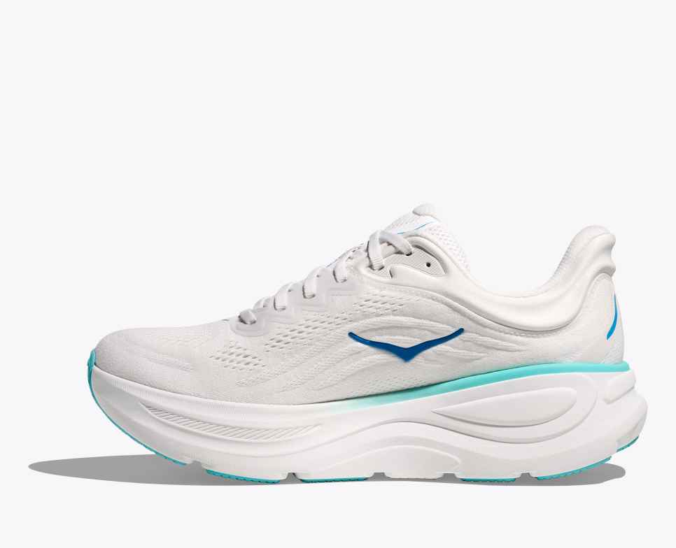 HOKA Bondi 9 Branco / Azul Hoka