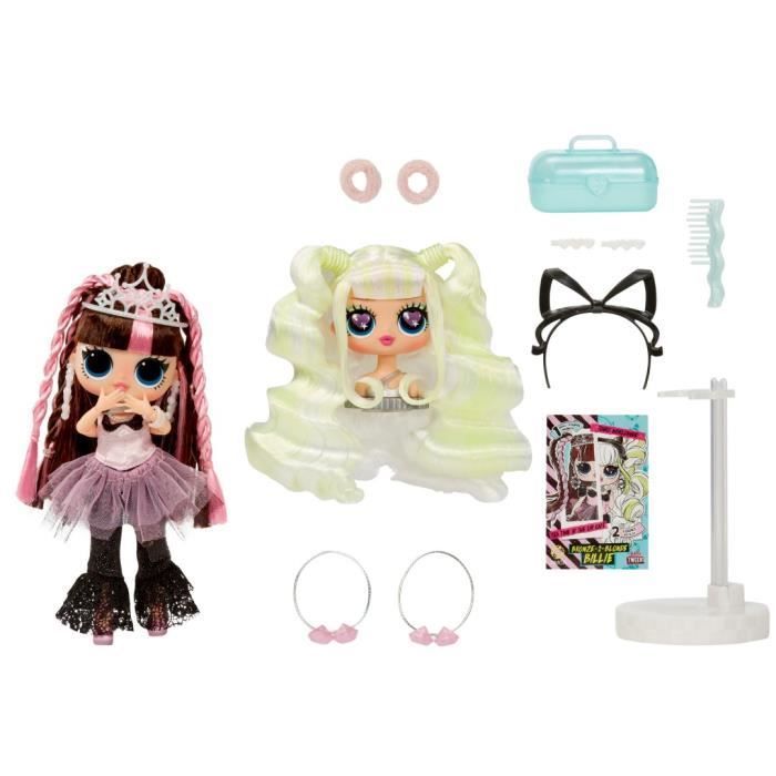 LOL Surprise Tweens Surprise Swap Fashion Doll - Bronze - 2 - Blonde Billie - 1 Tweens doll 17cm, 1 mini styling head and accessories