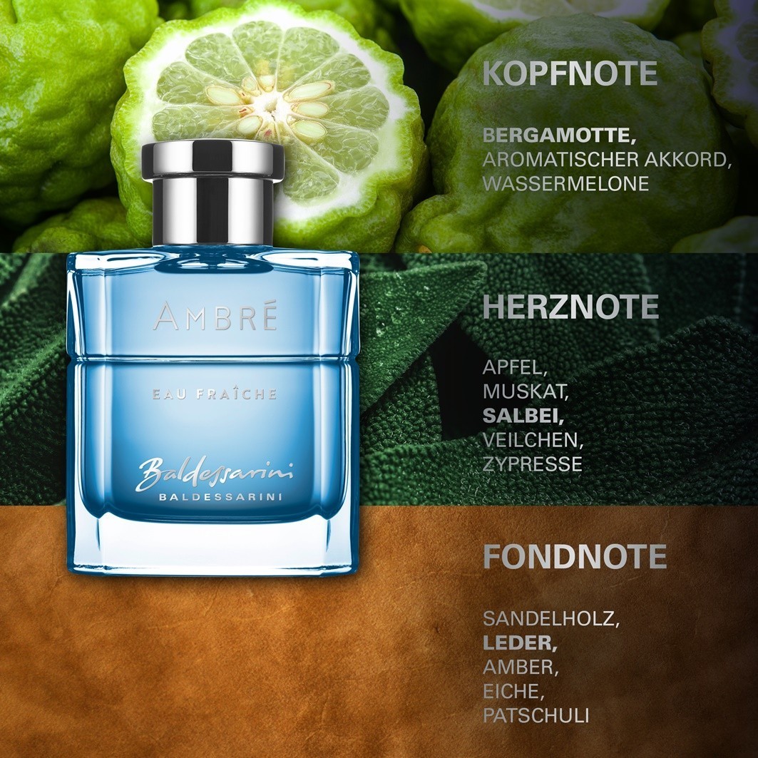 Baldessarini Amber Ķelnes svaigais ūdens - 50 ml