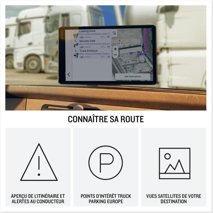GPS para camiones - GARMIN - Dezl LGV820 - Toda Europa, comunidad dēzl