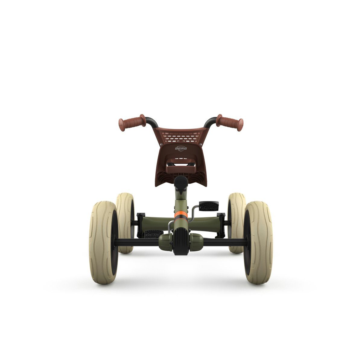 Berg børnehjul med pedaler, Berg gokart Buzzy Retro Green
