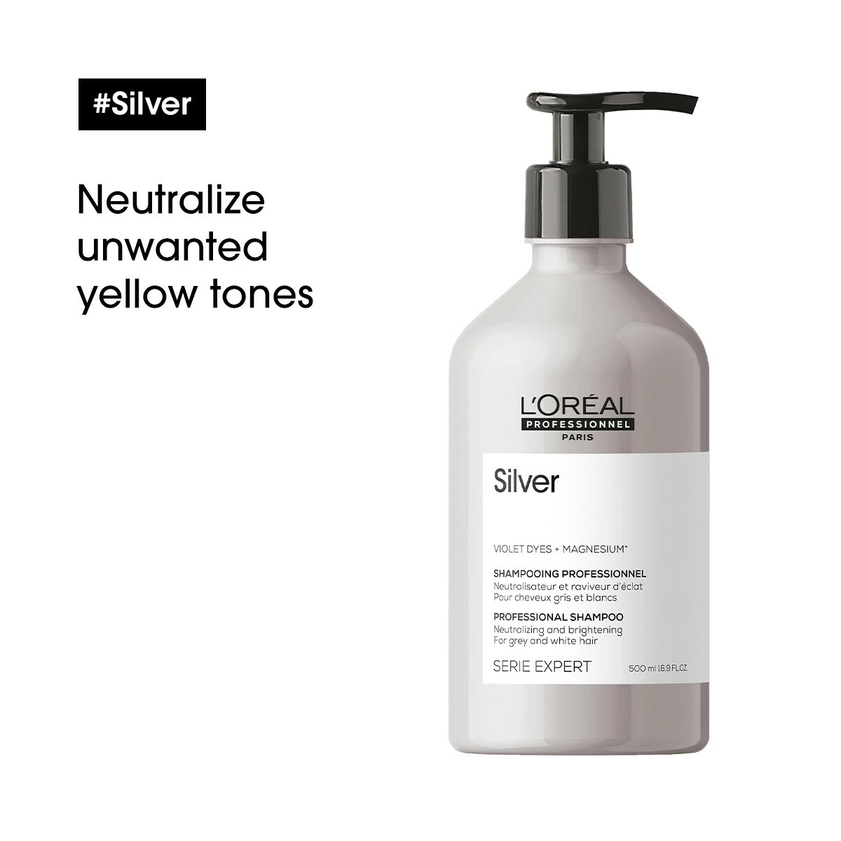 Ezüst sampon 500 ml - L'Oréal Professionnel