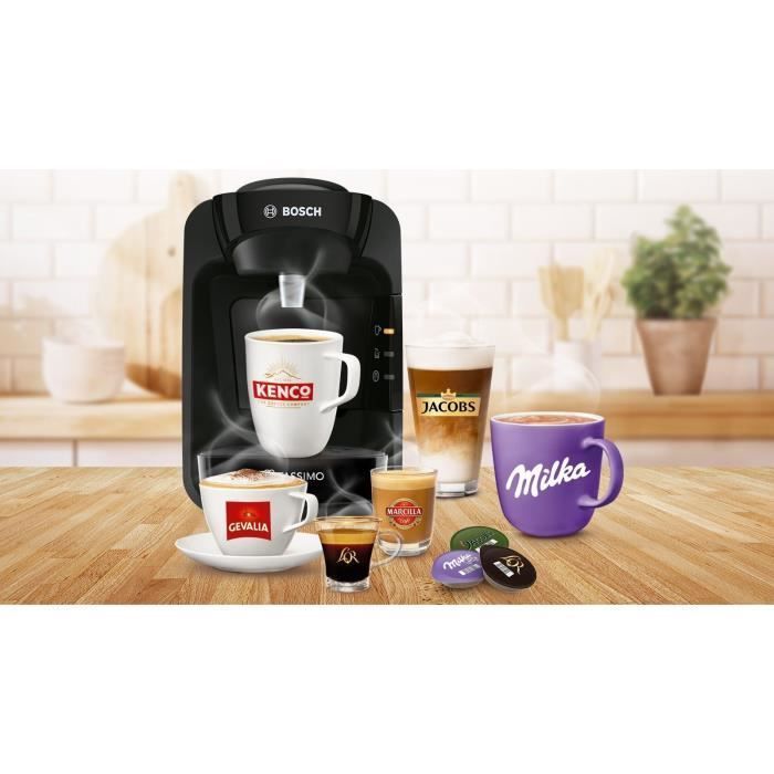 Cafetera - BOSCH - Tassimo SUNY TAS3102 - Negra