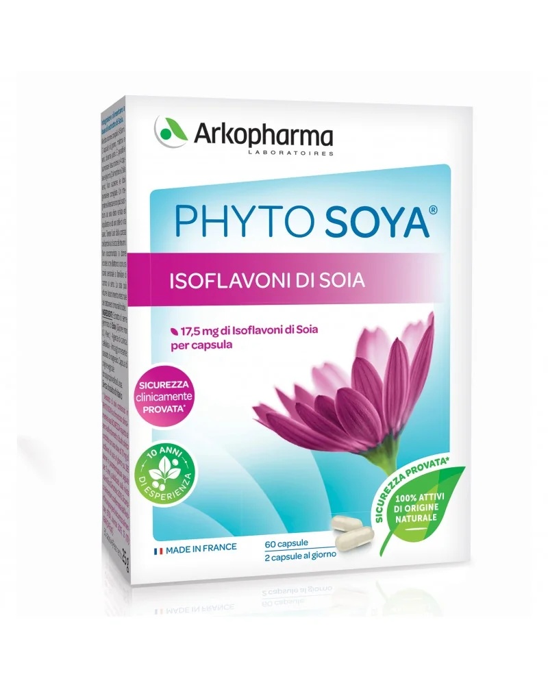 ARKOPHARMA Arkopharma Phytosoya 17,5 mg 60 kapsula Djeluje protiv menopauzalnih poremećaja