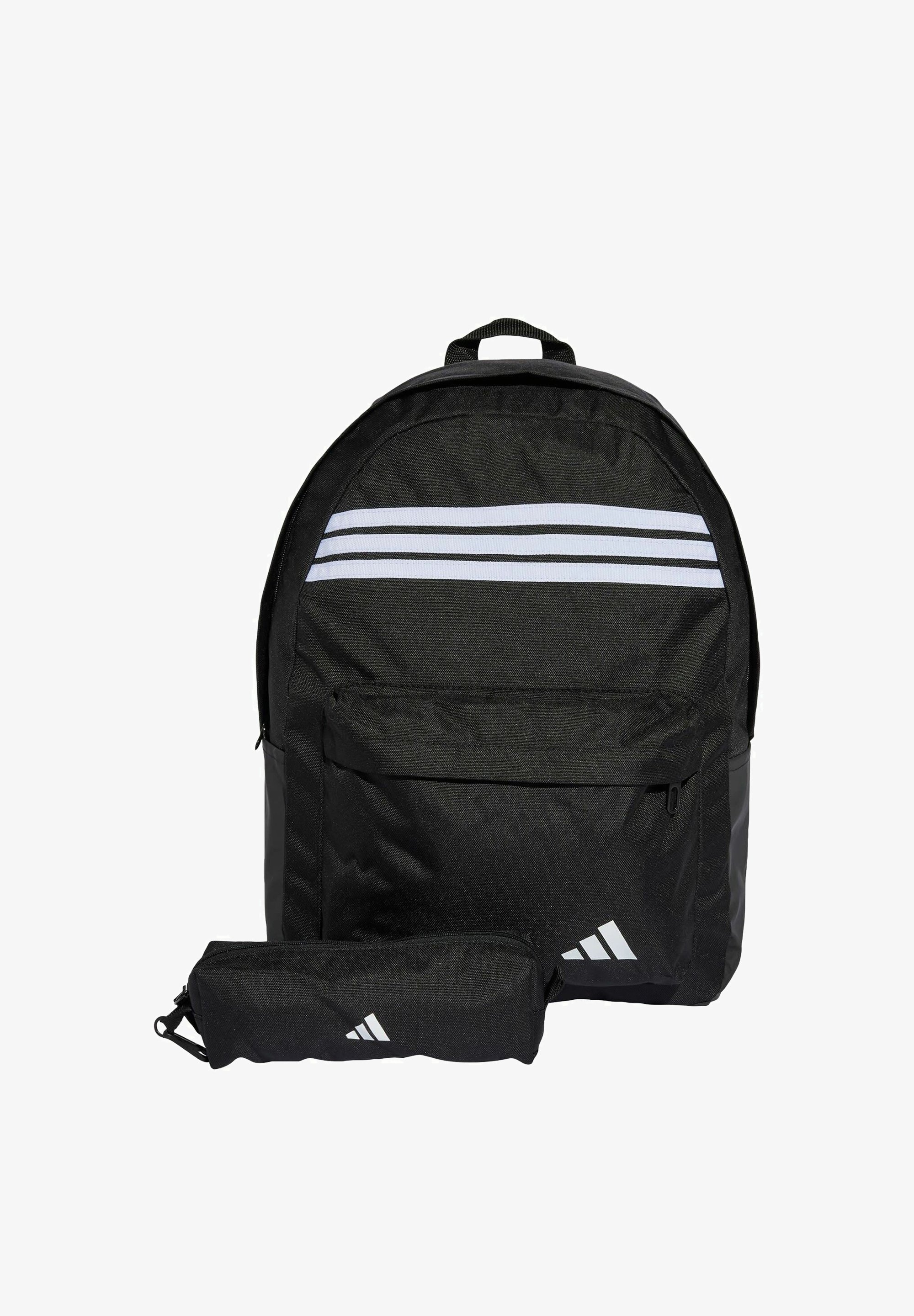 adidas Sportswear STRIPES - Rugzak - zwart wit wit