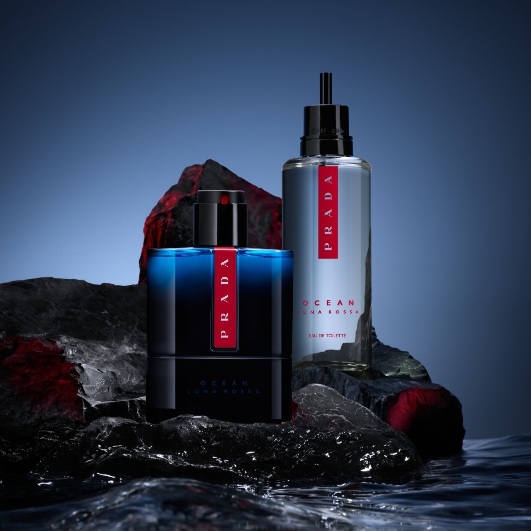 Prada tualetinis vanduo Luna Rossa Ocean daugkartinis tualetinis vanduo – 50 ml – daugkartinis