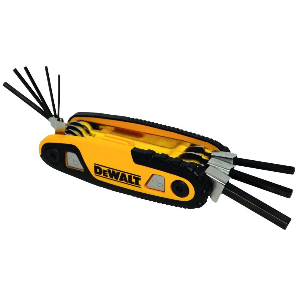 Jogo de 8 chaves Allen métricas dobráveis DEWALT DWHT70263M