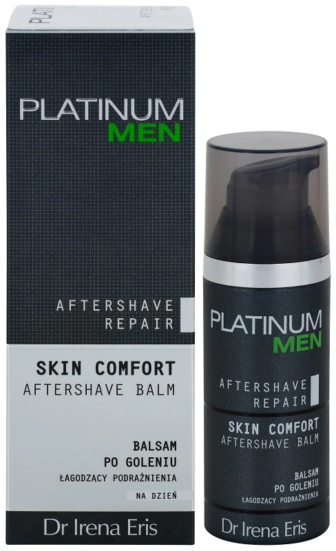 Dr. Irena Eris Platinum Men mitrinošais balzams pēc skūšanās pēc skūšanās 