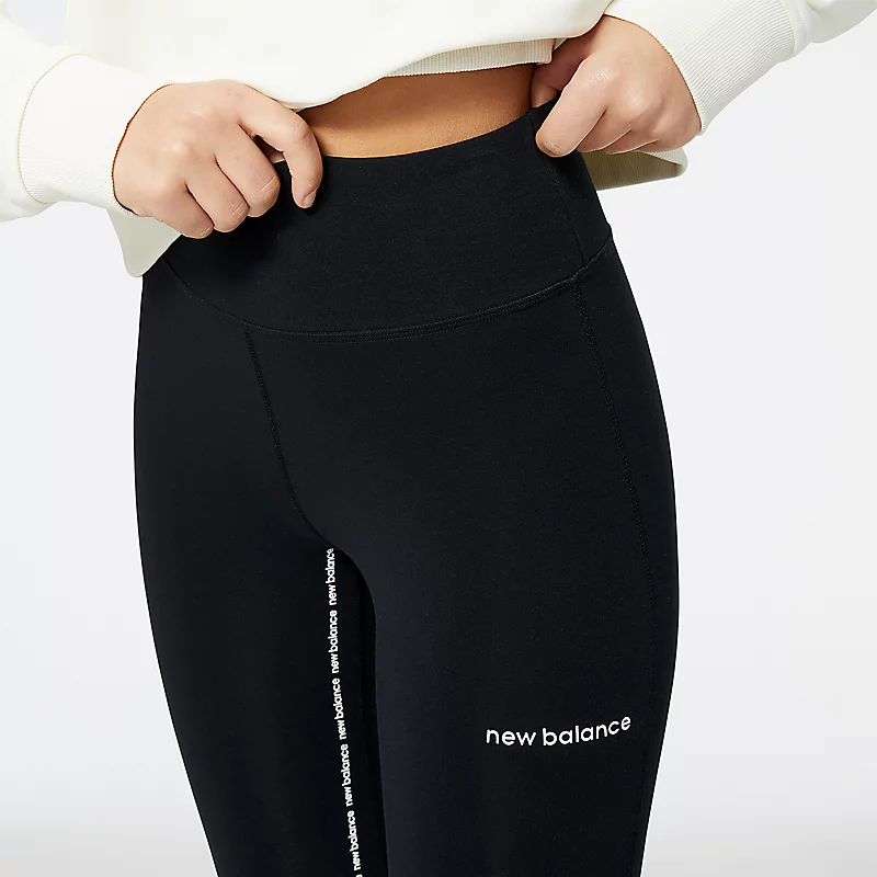 Damskie legginsy NB Essentials - CZARNE