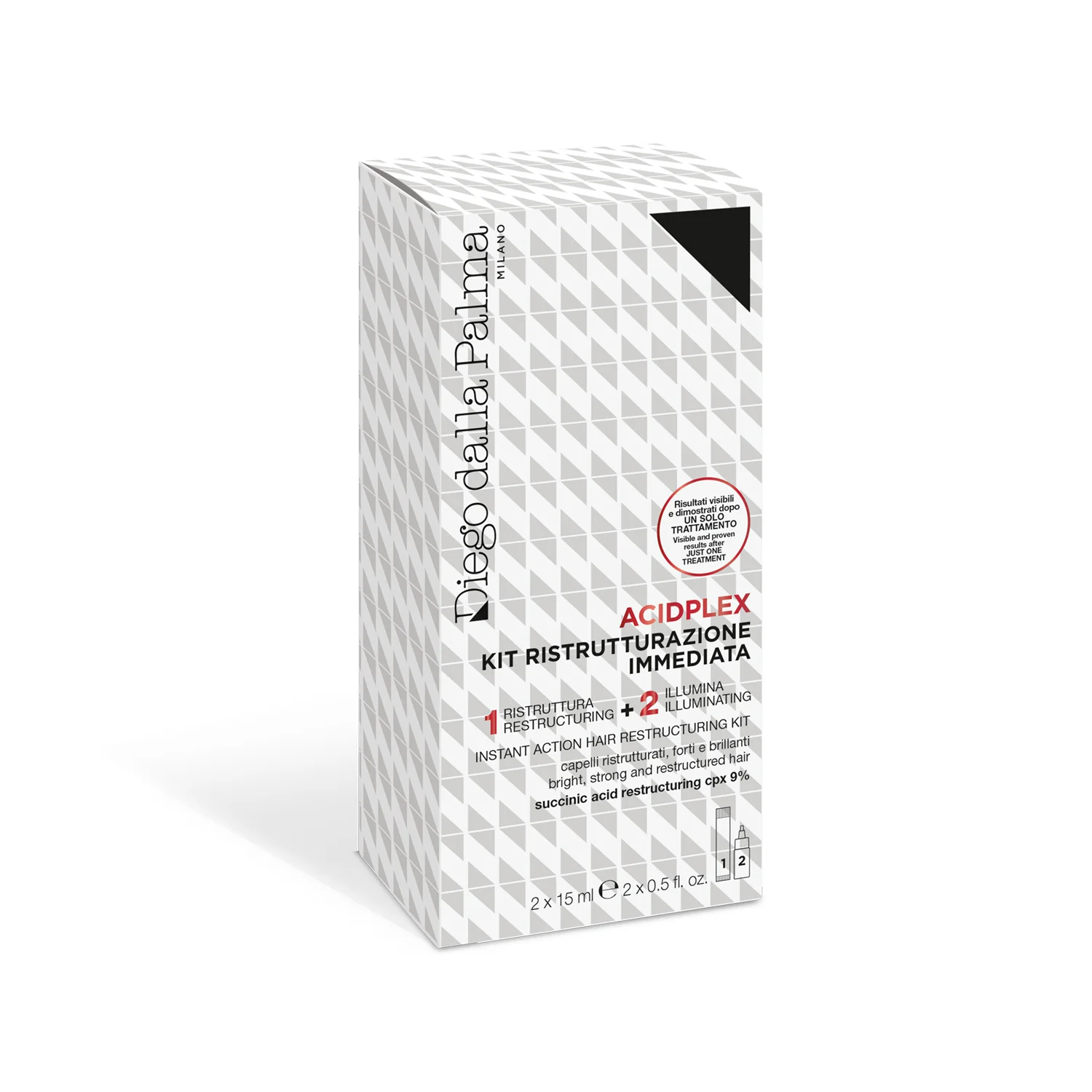 I Capelli Acid-Plex Kit Ristrutturazione Immediata Azione Urto - Ristrutturanti & Ricostruttivi, Gloss capelli